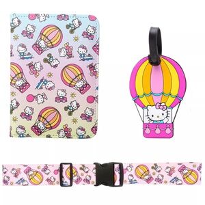 Hello Kitty Kids Travel Set - Pink and Yellow